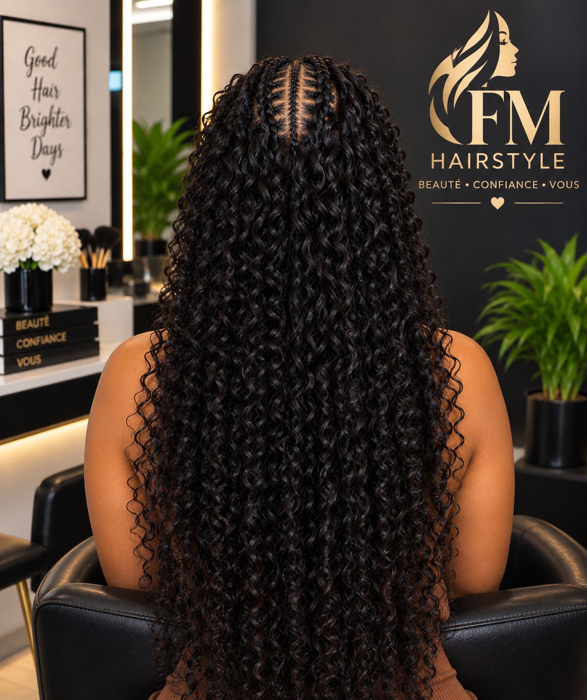 Jayda Wayda Braids - Vue de dos