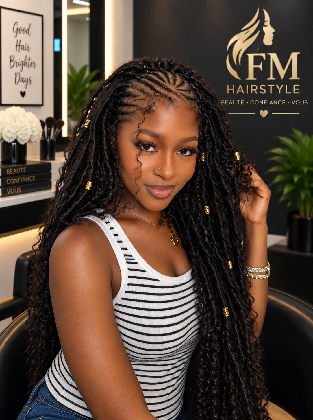 Soft Locs - Vue de face