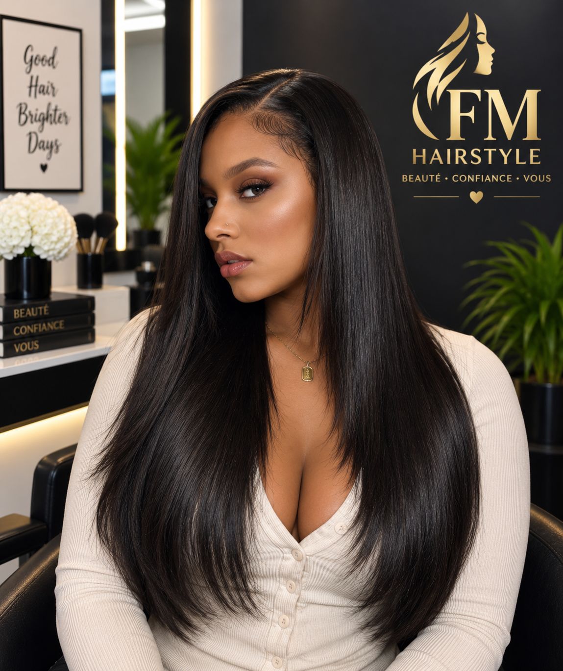 Straight Weave - Vue de face